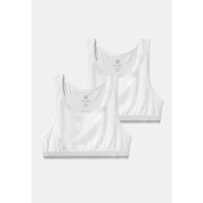 Imagen de Sanetta Teens 2 PACK Top para niños, Talla: 140, White