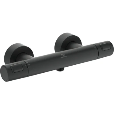 Imagen de Ideal Standard A7201XG Termostato de Ducha, Silk Black