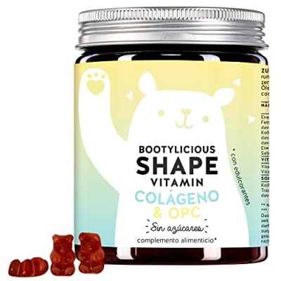 Imagen de Bears with BENEFITS® Bootylicious Shape Vitamins Collagen &amp; OPC Gummi Sugar Free Made in Germany Only 4 Daily