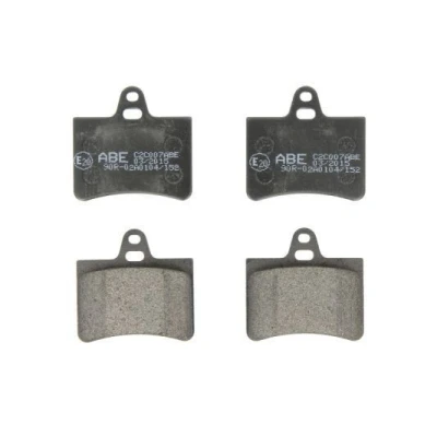 Imagen de KRAFT 6006135 Juego de pastillas freno Eje trasero CITROËN: C5 3, I Hatchback, II Hatchback