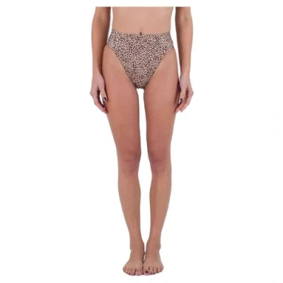 Imagen de Hurley Braga de Bikini Cintura Alta Mujer MAX Leopard Moderate Tab Side