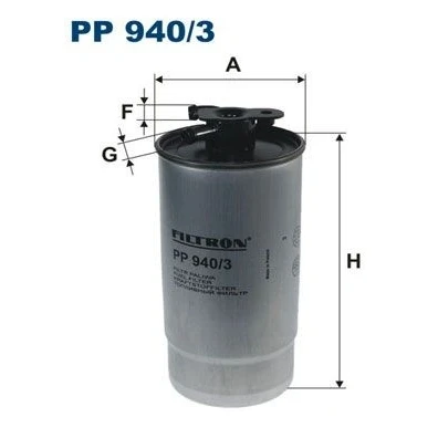 Imagen de Filtro combustible FILTRON PP 940/3
