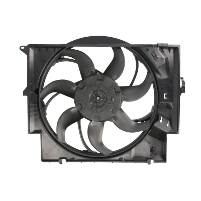 Imagen de TYC 803 0013 Ventilador de radiador 490 400 con bastidor (armazón) BMW: 3 Berlina, Touring, Coupé