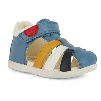 Imagen de Geox B Sandal Macchia Boy, Sandalia Bebé Niños, Avio Multicolor, 18 EU