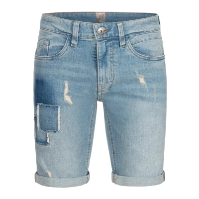 Imagen de Indicode Jeans Roberts Shorts vaqueros, Hombre, Talla: Medium, Blue wash