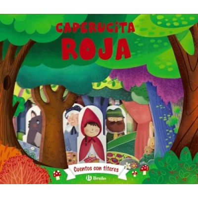 Imagen de Cuentos con títeres. Caperucita Roja (Castellano A PARTIR DE 3 AÑOS MANIPULATIVOS (LIBROS PARA TOCAR, JUGAR Y PINTAR), POP UPS Otros libros)