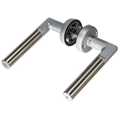 Imagen de Assa Abloy Tirador de código para puertas ‎D8812V000 Gris, mano izquierda