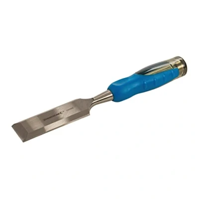 Imagen de Silverline Tools 456912 Formón para madera Expert (38 mm), color azul y gris