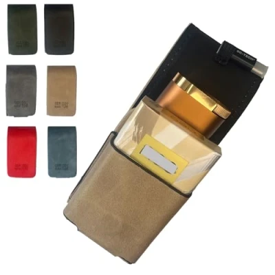 Imagen de GC German Couture Carry Bag Funda Compatible con Glo Hyper Pro o X2 Air Calentador de tabaco Neo/Veo Sticks Accesorios Protectora Kit Inicio (beige arena)