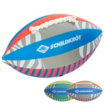 Imagen de Schildkröt Balón de Fútbol Americano Neopreno, Tamaño 6, 26,5 x 15 cm, Colores Surtidos, Superficie Textil Antideslizante, Resistente al Agua Salada
