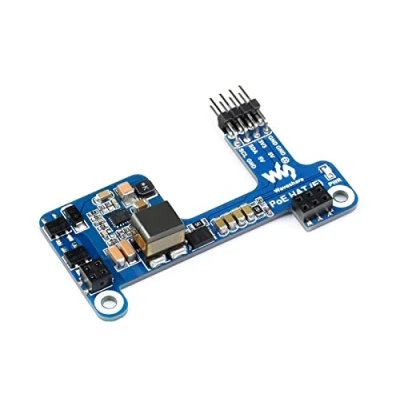 Imagen de Waveshare PoE Hat for Raspberry Pi 4B 3B+, IEEE 802.3af Compliant,Power Over Ethernet (E) Expansion Board Pi,5V Power Output