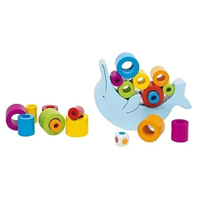 Imagen de GOKI Juegos de acción y reflejosJuegos habilidadGOKIDelfín Equilibrio, Multicolor, Medium (1)