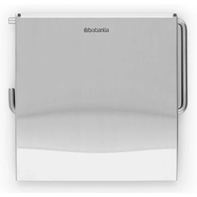Imagen de Brabantia Renew Collection Portarrollos de Papel higiénico, Acero Inoxidable, Matt Negro, 13.2 x 1.7 12.3 cm