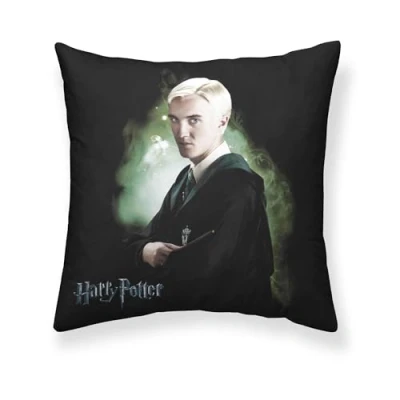 Imagen de BELUM Funda Cojín Harry Potter Tamaño: 50x50 Modelo: Draco A Tejido: Half Panama 100% algodón. 250 Grs.