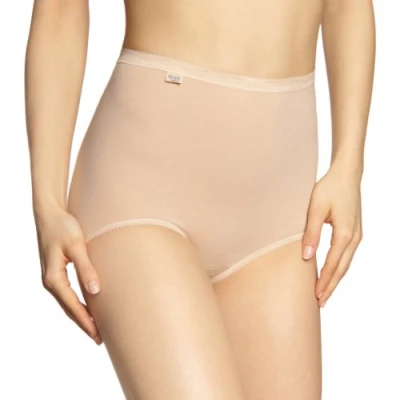 Imagen de sloggi Basic+ Maxi 2P, Slip, Mujer, Beige (Skin), 38