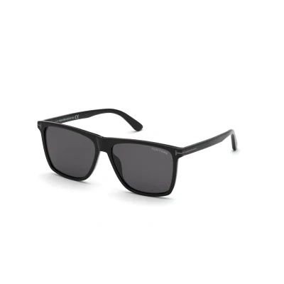 Imagen de TOM FORD Hombre FT0832 N FLETCHER 01A Gafas de sol Acetato Negro Gris Cuadrada Normal
