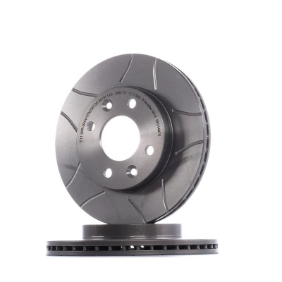 Imagen de BREMBO MAX LINE 09.3148.75 Disco de freno 238 20 4 ventilación interna, ranurado revestido con tornillos RENAULT: CLIO 2, Super 5 Hatchback, Kangoo I