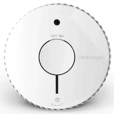 Imagen de FireAngel Detector de Humo óptico NF Pilas 5 años FA6115 FRT (Nueva generación, sustituye a ST 625 FRT), Color Blanco