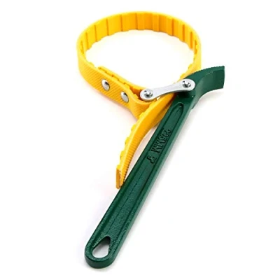 Imagen de QWORK Llave de Correa Goma para Filtro Aceite, 9 Pulgadas Multiherramienta
