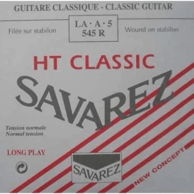 Imagen de Savarez Cuerdas para Guitarra Clásica Alliance HT Classic 545R cuerda suelta La5w standard, adecuado juego 540R, 540RH, 540CR