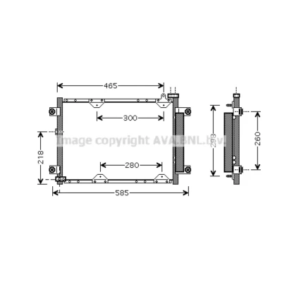 Imagen de Condensador, aire acondicionado AVA COOLING SZ5075D