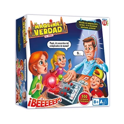 Imagen de PLAY FUN BY IMC TOYS la Máquina de Verdad, Juego Verdad o Mentira, Mesa Divertido y Familiar para Niños Niñas +8 Años