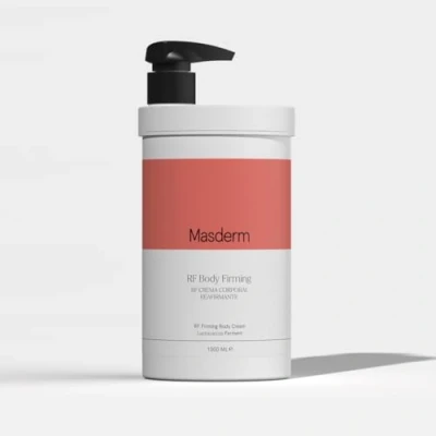 Imagen de MASDERM Gel Crema Corporal Radiofrecuencia Reafirmante Hidratante 1000 ml Profesional Mujer Cavitación Ultrasonidos Luz LED