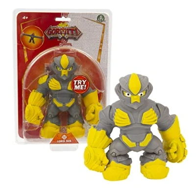 Imagen de GORMITI Lord Sol Figuras Extensibles hasta 3 Veces su tamaño, Altura 14 cm, Serie 3, para niños a Partir de 4 años, GRA45100, Giochi Preziosi, Multicolor