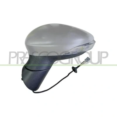 Imagen de Espejo retrovisor Prasco FD6027334 izquierda imprimado eléctrico calefactable, abatible eléctricamente, no tintado, asférico FORD: B Max
