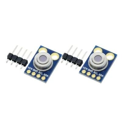 Imagen de TECNOULAB 2 uds GY 906 MLX90614 Módulo Sensor de Temperatura infrarrojo sin Contacto MLX90614ESF
