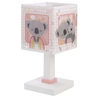 Imagen de Dalber Lámpara infantil de Mesilla Koala Animales Rosa, 63261S, E14