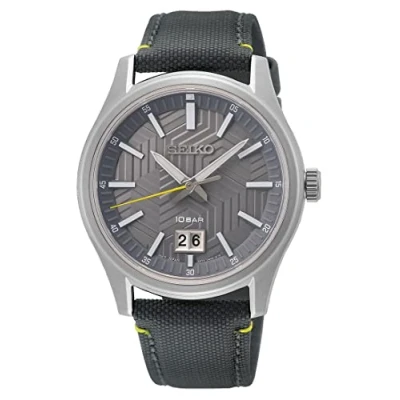 Imagen de Seiko Reloj Analógico para Hombres de Cuarzo con Correa en Nailon SUR543P1