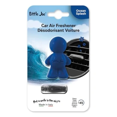 Imagen de Little Joe Perfumador de Gel Aroma Ocean Splash para Aireador Coche. Larga duración, hasta 45 días. Irresistible y Divertido Todos los Públicos.