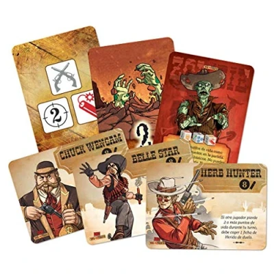 Imagen de dV Giochi Bang! el Juego De dados: vivo o no muerto Expansión en Salvaje Oeste para Adultos y Niños a Partir 8 Años 3 Jugadores 15 Minutos por Partida Español