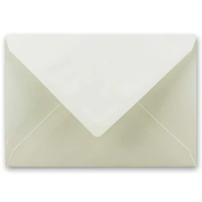 Imagen de Les restes de Enveloppes C6 162 x 114 mm, nassklebung Blanc naturel 50 Umschläge