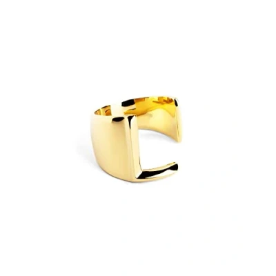 Imagen de Singularu Anillo Anillo, Mujer, Talla: One Size, Letra l oro