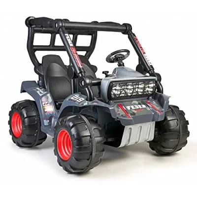 Imagen de FEBER Buggy Coche eléctrico de 2 plazas para niños y niñas 3 años en adelante, 12V (Famosa 800012472)