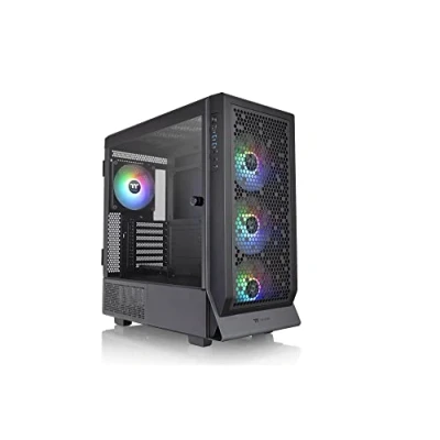 Imagen de Ceres 500 TG ARGB Black E ATX Mid Tower Chassis Tempered Glass