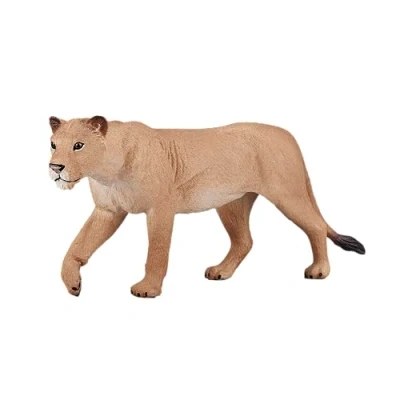 Imagen de MOJO Figura de Leona Realista Internacional Vida Silvestre Pintada a Mano