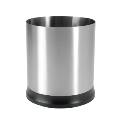 Imagen de OXO Good Grips Bote Giratorio de Acero Inoxidable para Utensilios Cocina Porta Cubiertos c/Rotación