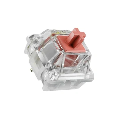 Imagen de Cherry MX Silent Red RGB Interruptor lineal de repuesto para teclado mecánico personalizado HyperX Alloy FPS Pro Ducky Corsair K70 (paquete 10)