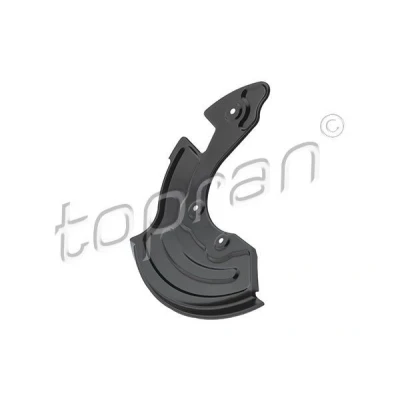 Imagen de TOPRAN 117 964 Chapa Protectora de Disco Freno Eje delantero, derecha