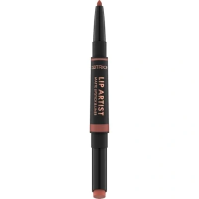 Imagen de Catrice Cosmetics Barra y perfilador de labios mate Lip Artist, gran pigmentación, color intenso, mate, 1.74 g