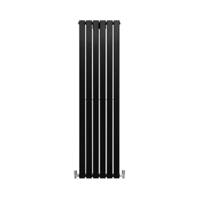 Imagen de Radiador Panel Plano Lujoso 1600x420mm 160x42cm Negro Mate Calefacción Calefactor Vertical Horizontal Montaje Pared Cocina Salón Baño Cepillo Limpieza Kit Reparación GRATIS Garantía 15 Años