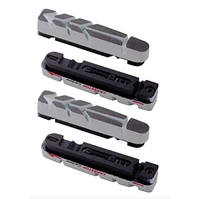 Imagen de BBB Cycling Pastillas de freno llanta CarbStop Mayor rendimiento frenado y durabilidad Diseñadas para llantas carbono Sistemas frenos Shimano SRAM 28 g Negro