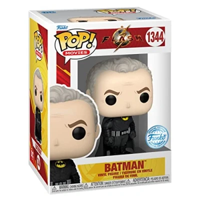 Imagen de Funko Pop! Movies DC: The Flash Batman (Keaton) Unmasked (ALT) (PX Exclusive) #1344 Vinyl Figure