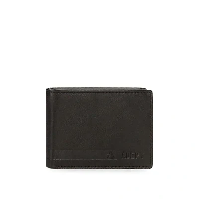 Imagen de Adept Alan Cartera horizontal con monedero Negro 11x8x1 cms Piel