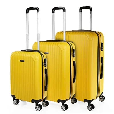Imagen de Itaca SET of 3 Juego de maletas, Talla: One Size, Amarillo