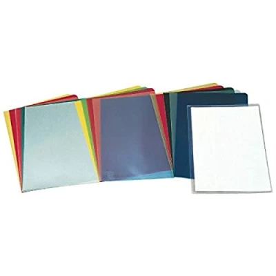 Imagen de ESSELTE 46015 Dossiers uñero PP piel de naranja 110 micras (caja 100 ud.) 30P. Folio color transparente