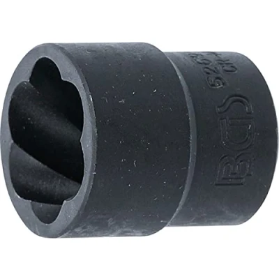 Imagen de BGS 5269 21 Llave de vaso perfil en espiral / extractor tornillos entrada 12,5 mm (1/2&quot;)